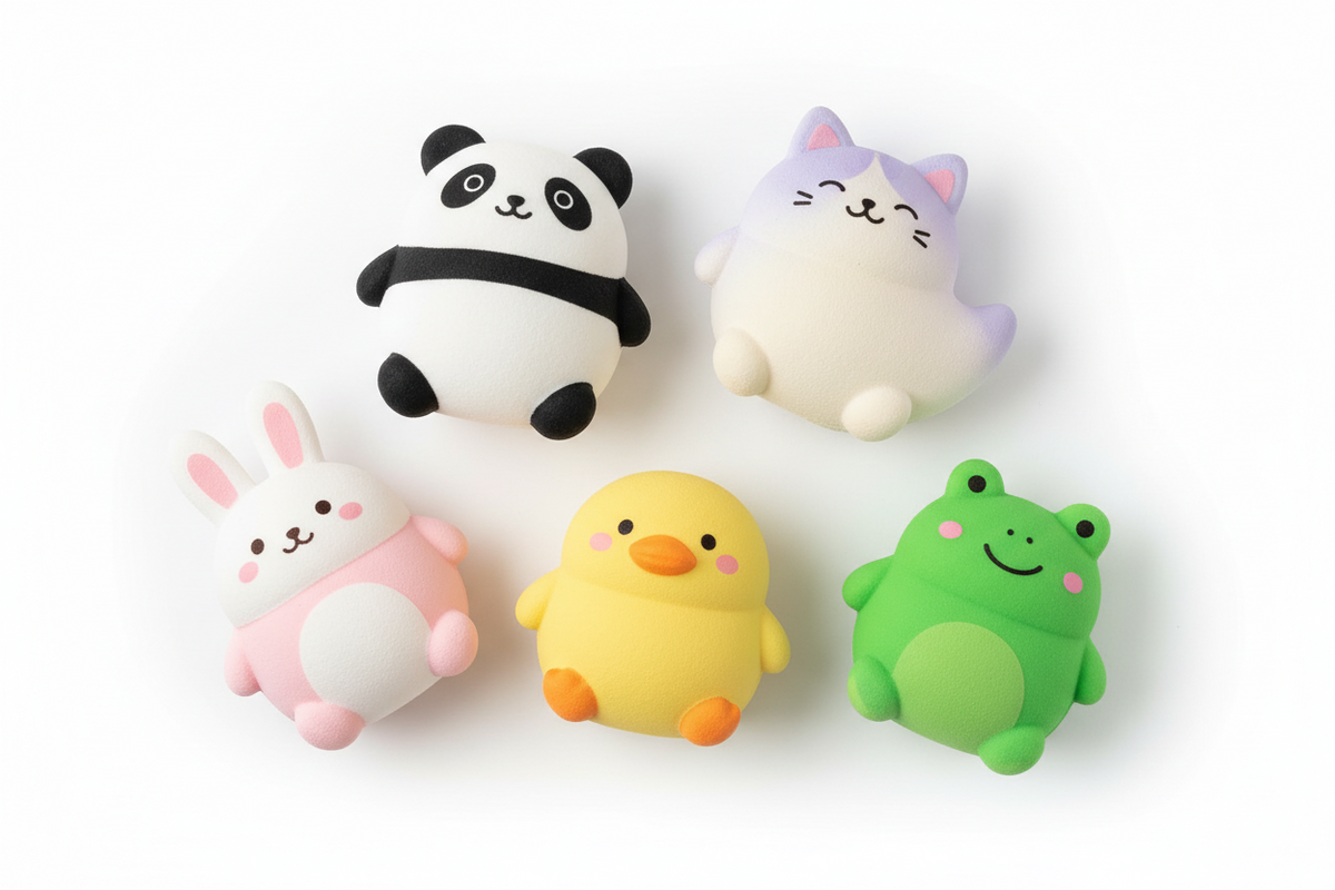 The Cute & Cozy Animal Squishy Collection