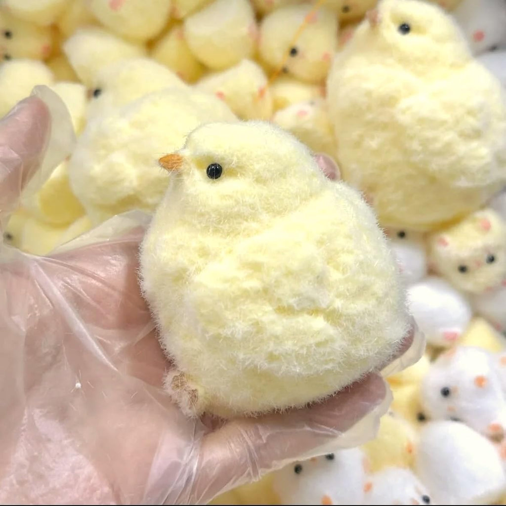 1pcs New Handmade Chick Squishy Toys Ultra Soft Squishy Fidget Toys Silicone Squeeze Toys for Stress Relief ( Chicken ) (Chick 1)