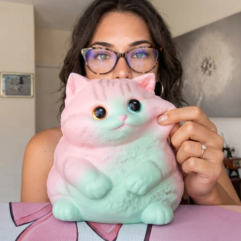 Cute Cat Squishy Stress Relief Toy